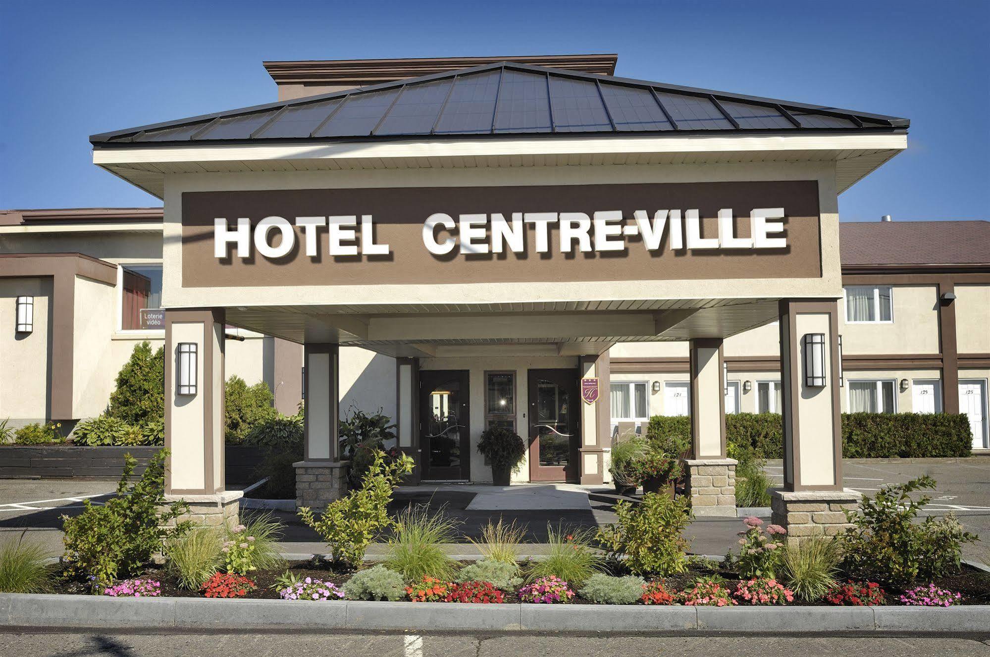 Hotel Centre-Ville Montmagny Exterior foto